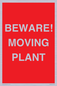BEWARE! MOVING PLANT